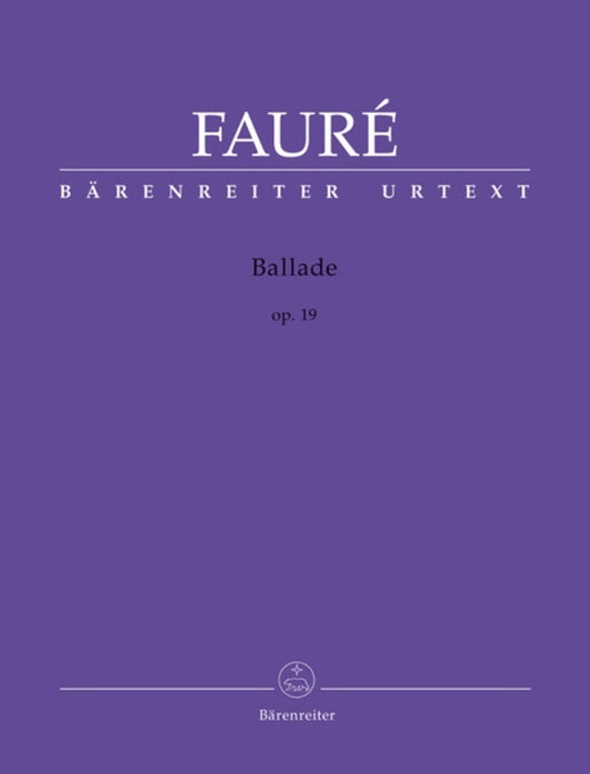 Ballade Op 19 F Sharp Book