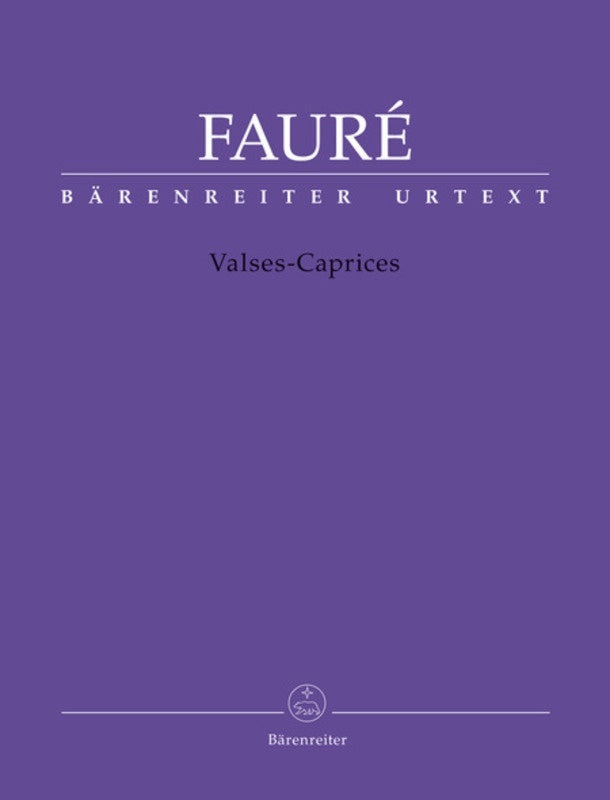 Valses Caprices Urtext Piano Book
