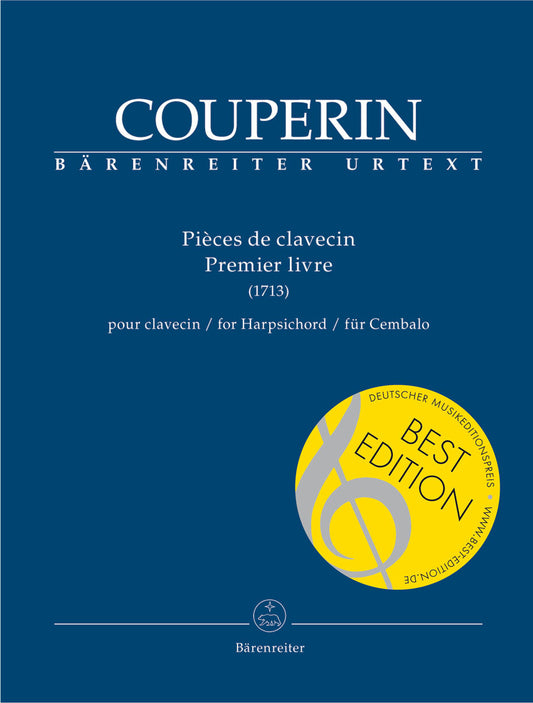 Pièces De Clavecin. Premier Livre For Harpsichord