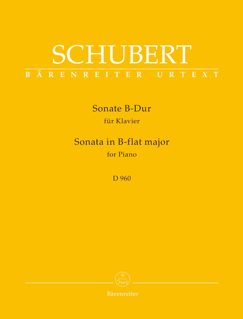 Schubert: Sonata in B-flat Major, D. 960 — Piano, Urtext (Bärenreiter)