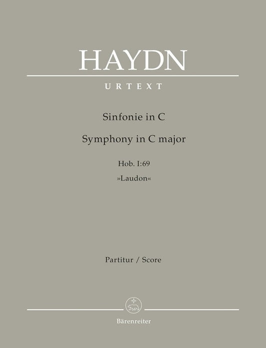 Haydn - Symphony C Major Hob I:69 Laudon Full Score Score