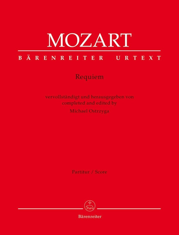 Mozart - Requiem New Completion Full Score Score