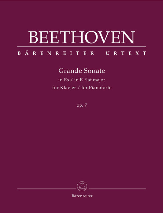 Grande Sonate For Pianoforte In E-Flat Major Op. 7