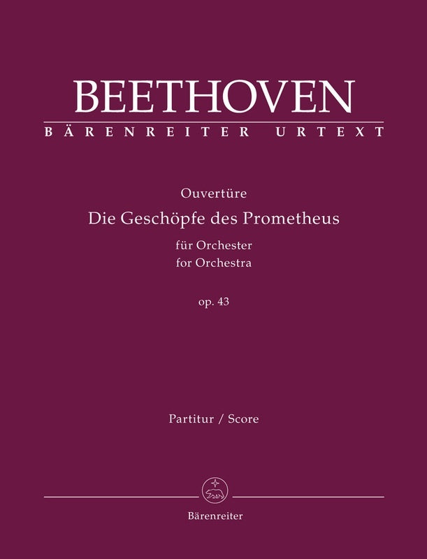 Beethoven - Die Geschopfe Des Prometheus Op 43 Score Score
