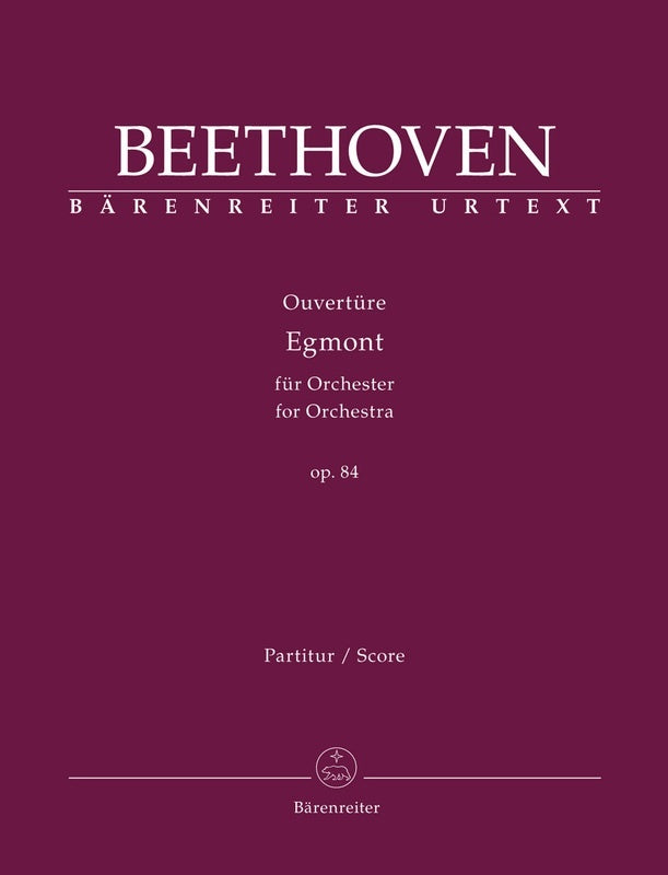 Beethoven - Egmont Overture Full Score Score