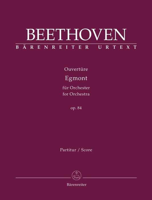 Beethoven - Egmont Overture Full Score Score
