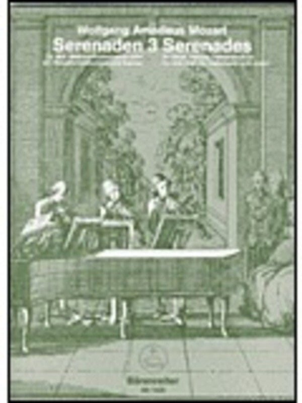 Serenade No 3 On K 439B 3 Melodic Instr