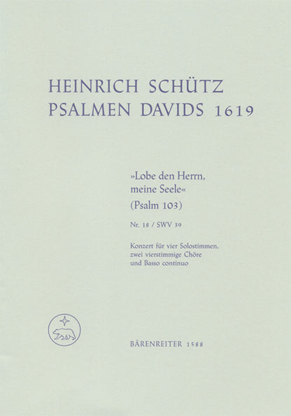 Konzert "Lobe Den Herrn, Meine Seele" Swv 39