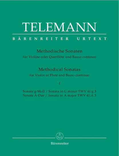 Methodical Sonatas For Violin (Flute) And Bc