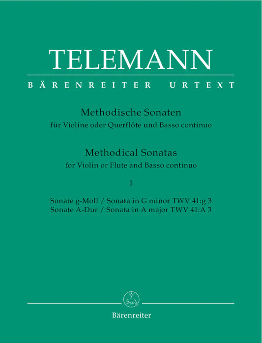 Methodical Sonatas For Violin (Flute) And Bc