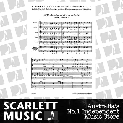 Wem ein tugendsam Weib bescheret ist SSATB Choral Sheet Music — view 2