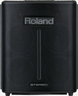 ROLAND BA-330 Stereo Portable Amplifier - High-Performance 4-Speaker PA System with Battery Power Option