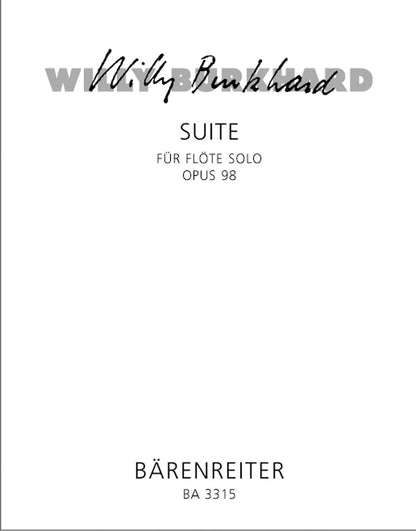 Suite Für Flöte Solo Op. 98