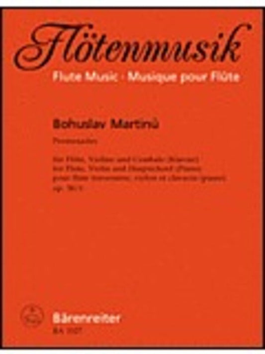 Promenades (1939) Flute Violin Cembalo Book