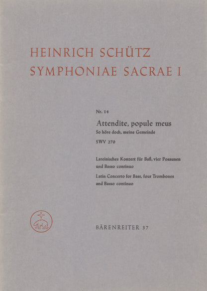 Attendite Popule Meus Symph Sac 1 No 14