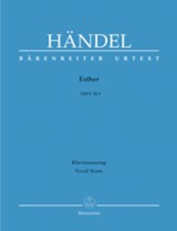 Esther Hwv  50A Vocal Score