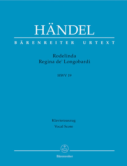 Rodelinda, Regina De' Longobardi Hwv 19