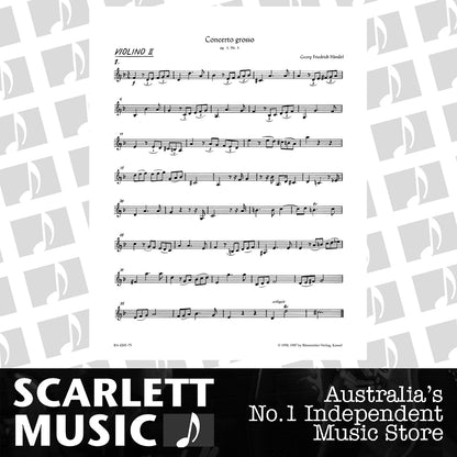 Concerto Grosso D-Moll Op. 3/5 Hwv 316 — view 2