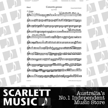 Concerto Grosso In D Major Op. 3/6 Hwv 317 — view 2