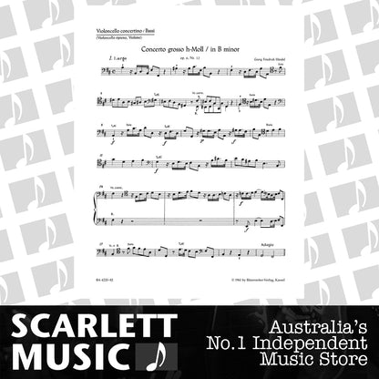 Concerto Grosso H-Moll Op. 6/12 Hwv 330 — view 2