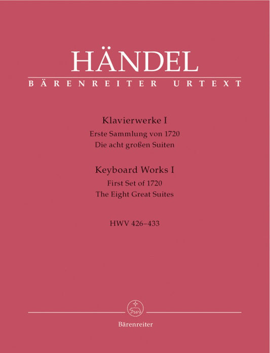 Handel: Keyboard Works, Book 1 — 8 Great Suites, Urtext (Bärenreiter)