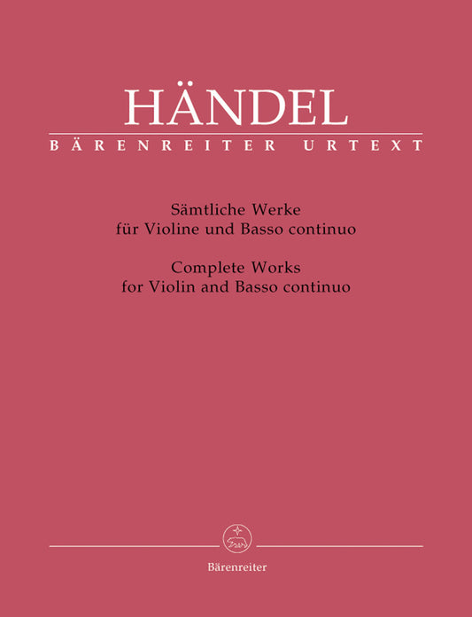 Complete Works For Violin And Basso Continuo
