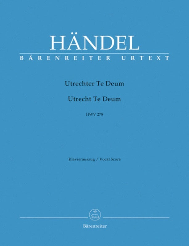 Utrecht Te Deum Hwv 278