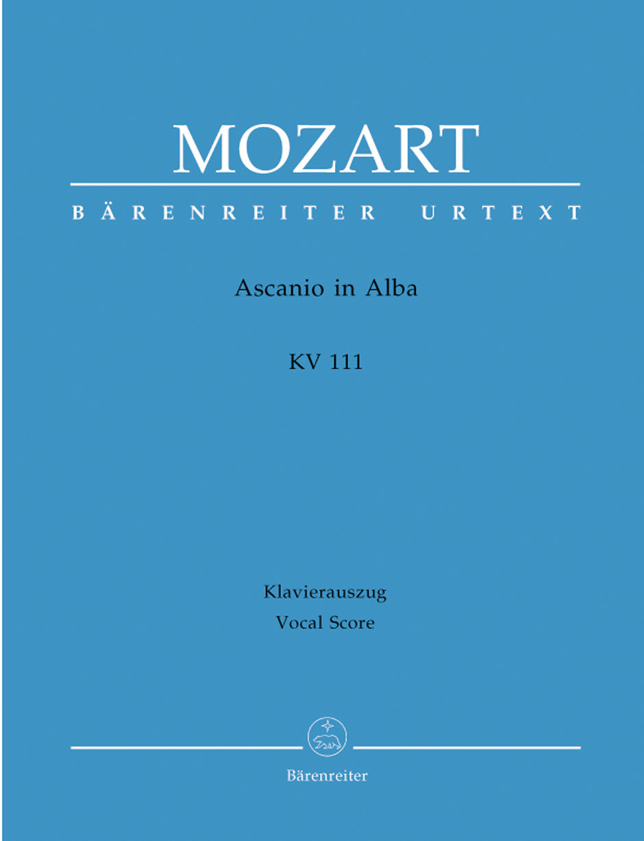 ZAIDE DAS SERAIL K344 336B Vocal Sheet Music