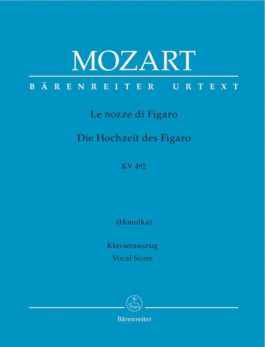 Mozart - Marriage Of Figaro K 492 Ita/Ger Vocal Score