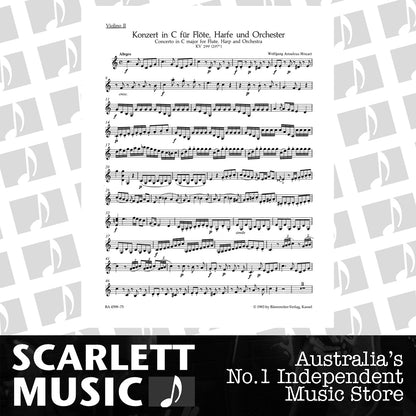 Concerto For Flute, Harp And Orchestra In C Major K. 299 (297C) — view 2