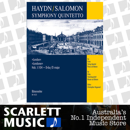 Symphony Quintetto for Flute, String Quartet, Piano Sheet Music — view 2