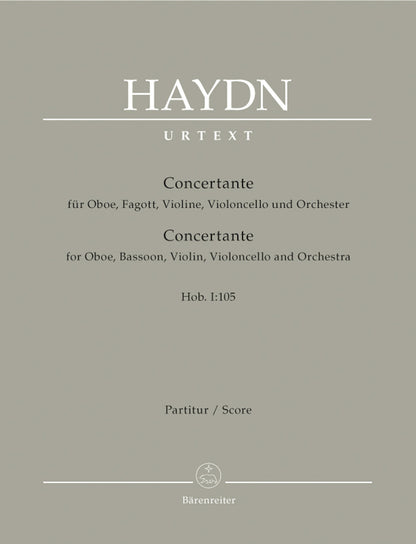 Concertante Für Oboe, Fagott, Violone, Violoncello Und Orchester Hob. I:105