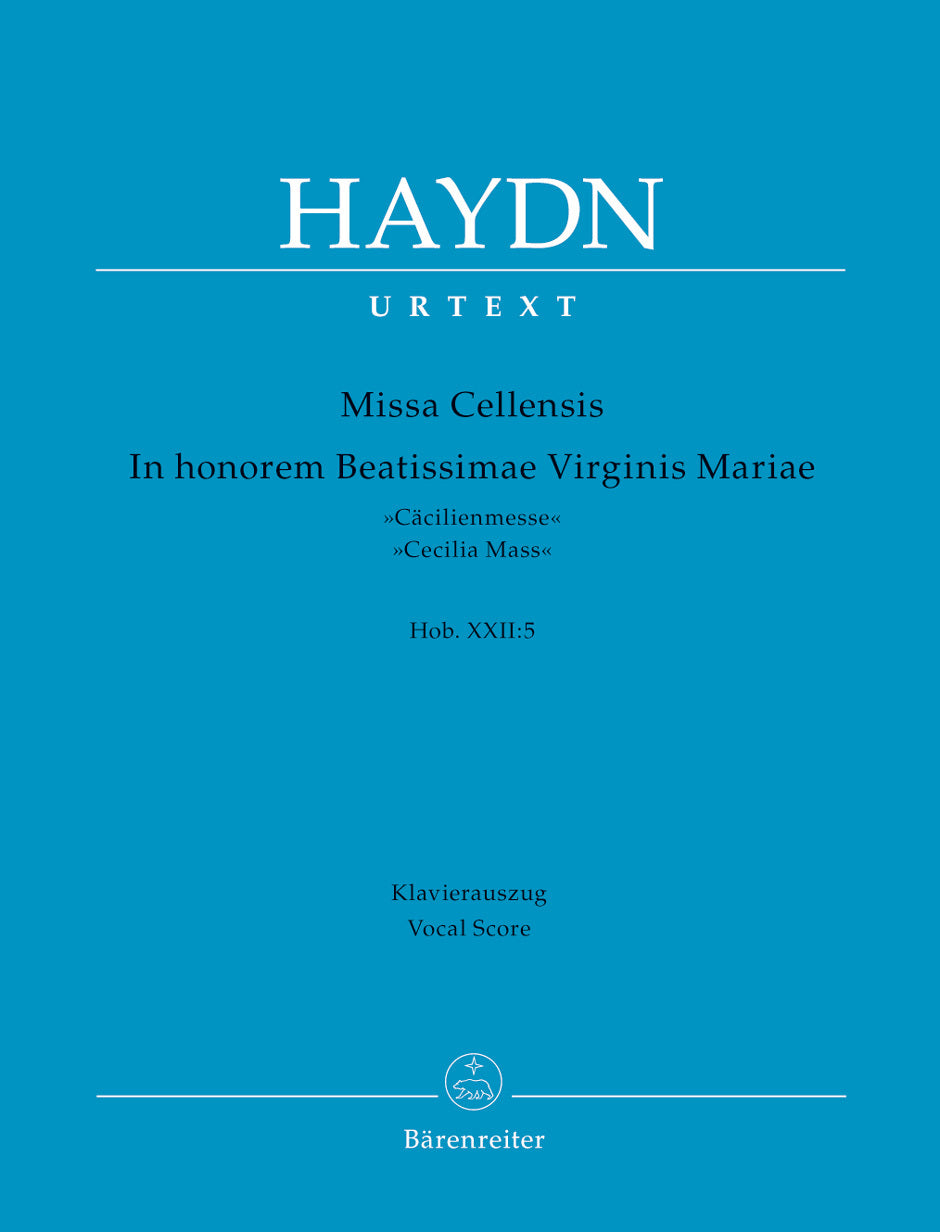 Missa Cellensis In Honorem Beatissimae Virginis Mariae Hob.Xxii:5 "Cecilia Mass"