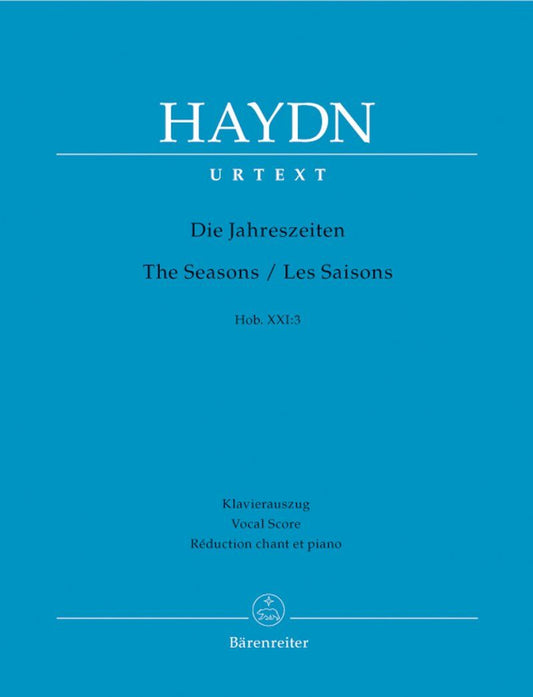 Haydn - The Seasons Hob XX1/3 Vocal Score