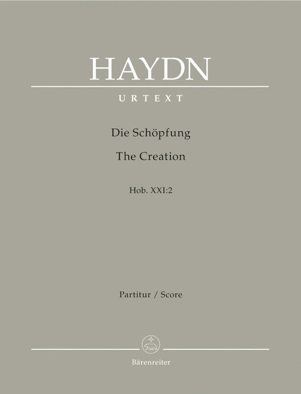 Creation Hob Xx1:2 Vocal Score Book