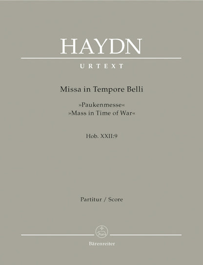 Missa In Tempore Belli Hob.Xxii:9 "Mass In Time Of War"