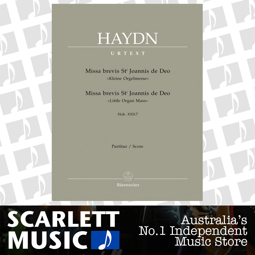 Missa Brevis Sancti Joannis De Deo Hob.Xxii:7 "Little Organ Mass" — view 2