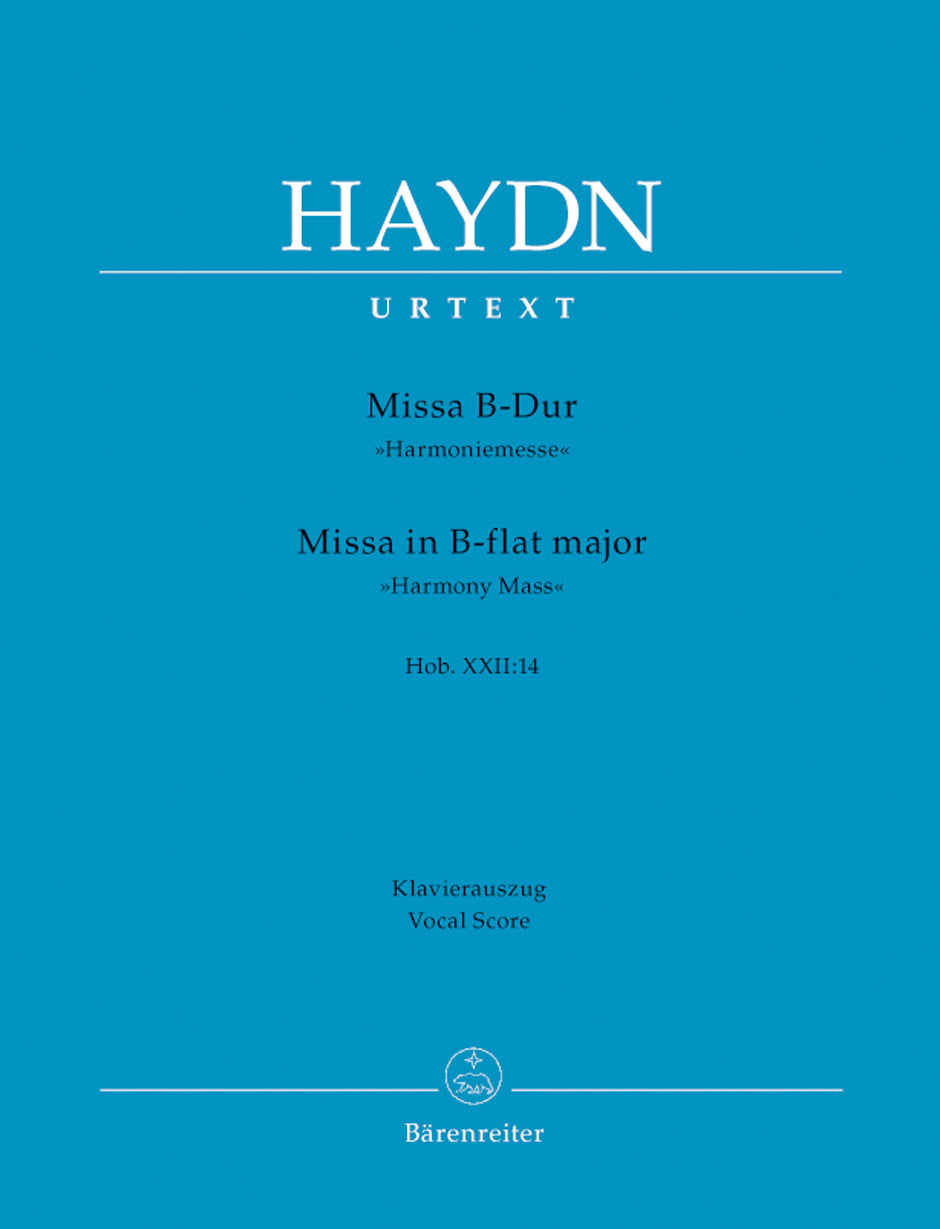 Missa In B-Flat Major Hob.Xxii:14 "Harmony Mass"