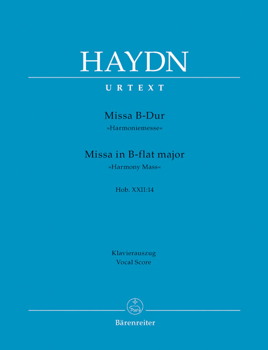 Missa In B-Flat Major Hob.Xxii:14 "Harmony Mass"