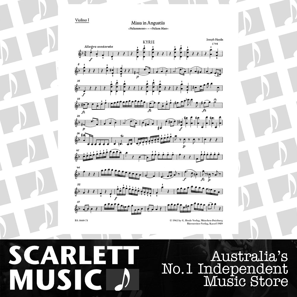 Missa In Angustiis Hob.Xxii:11 "Nelson Mass" — view 2