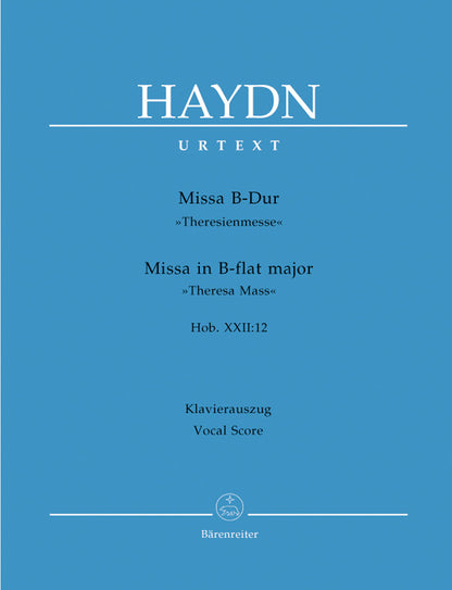 Theresa Mass Vocal Sheet Music