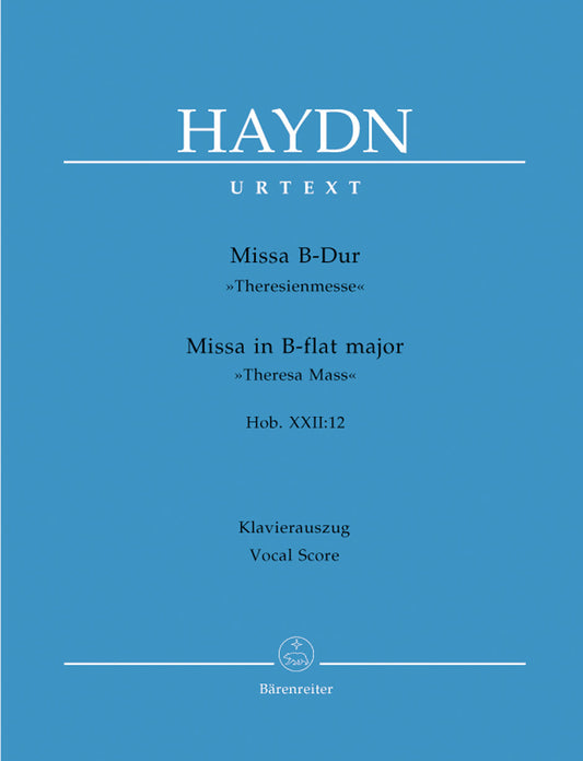Theresa Mass Vocal Sheet Music