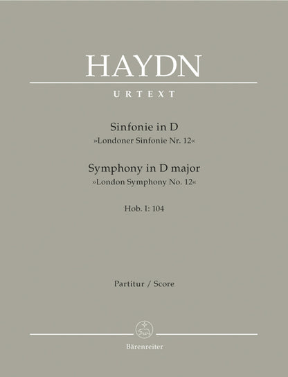 Symphony No 104 in D Wind Set - Full Orchestra Sheet Music