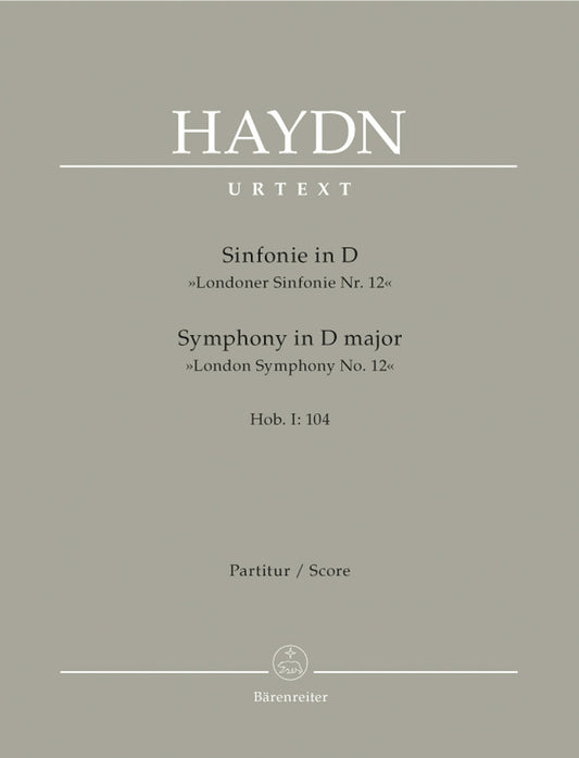Symphony No 104 in D Wind Set - Full Orchestra Sheet Music