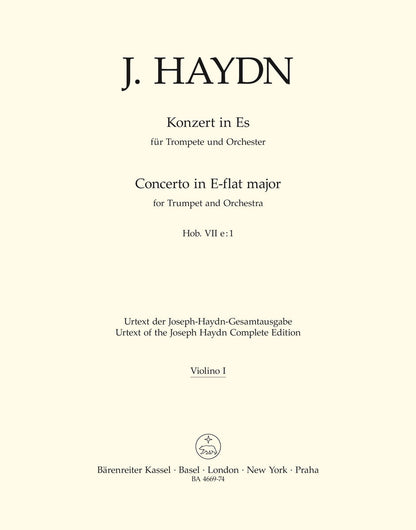 Trumpet Concerto in E Flat for Trumpet and Violin 2