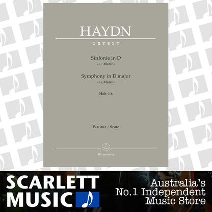 Symphony No 6 in D Le Matin Full Score — view 2