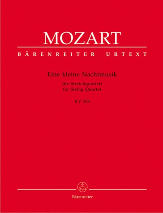 Eine Kleine Nachtmusik String Quartet Parts Book