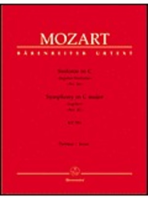 Symphony No 41 K 551 C Harmony Parts