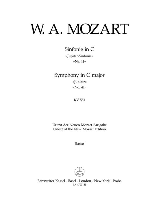 Symphony No 36 in C K 425 Full Orchestra Sheet Music
