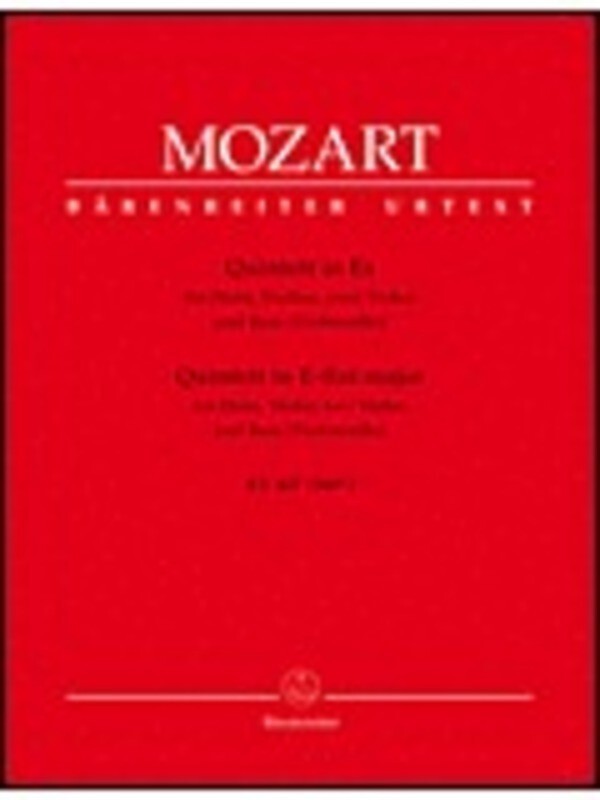 Horn Quintet K 407 E Flat Parts Book